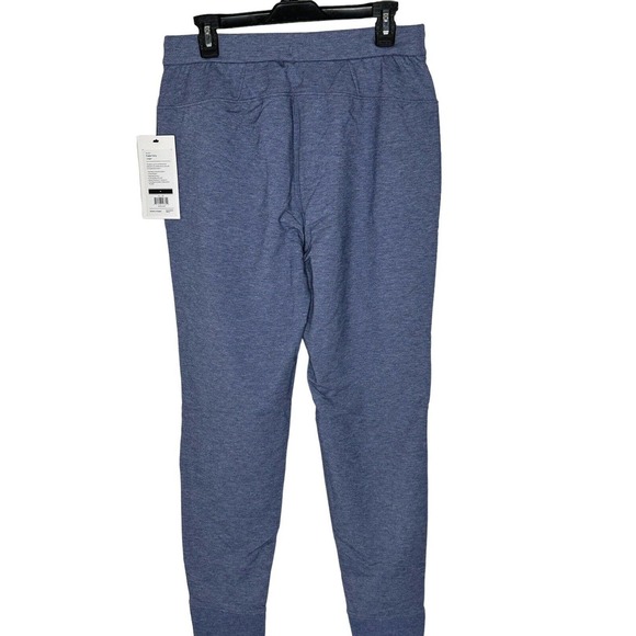 NWT Ministry of Supply Womens Fusion Terry Joggers Medium Pockets Indigo Heather - Picture 9 of 12